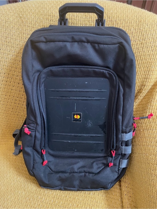 Pelican Other - Pelican Black Backpack with Red Accents